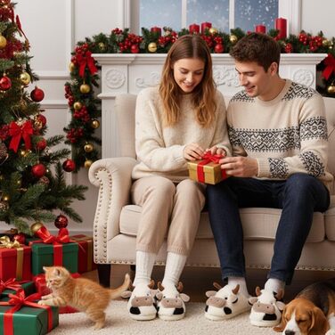 Тапочки-сліпони з м'якого плюшу для дому Кух (38/39 EU) - теплі, зручні, антиковзаючі