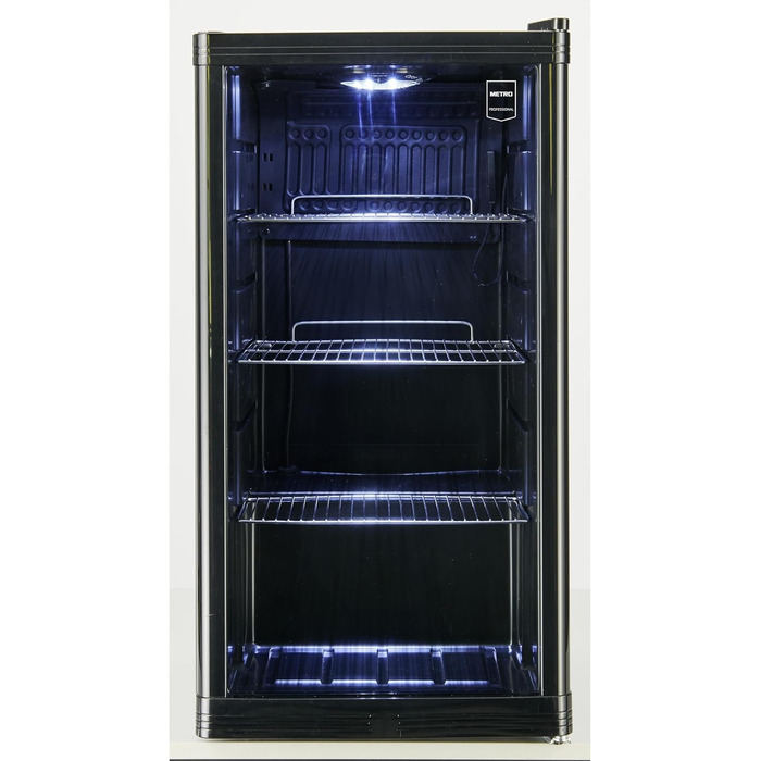 Холодильник для напоїв METRO Professional GSC2125B, 88 л, чорний