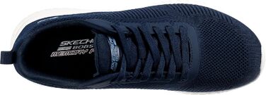 Жіночі кросівки Skechers Bobs Squad Chaos Face Off (42 EU, Navy Engineered Knit)
