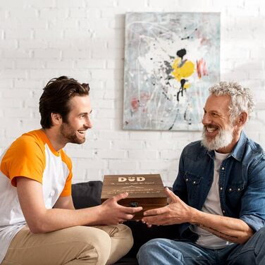 Склянки для віскі з гранітними кубиками, 2 шт. (310 мл) у дерев'яній коробці - ідеальний подарунок для любителів віскі