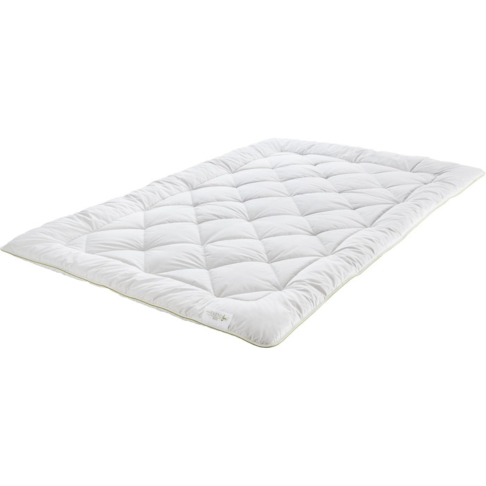 Badenia Trendline Eco Down Alternative Comforter Camel Duo 135 x 200 cm, white, Öko-Tex Certified, produced according to German quality standard 135 x 200 Duo Winter Blanket
