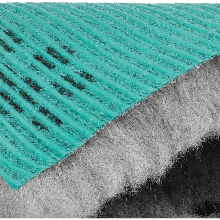 М'яка медична підстилка для собак Medbed Premium: нековзна, вбираюча вологу, дихаюча, 70x100 см, сіра з лапками