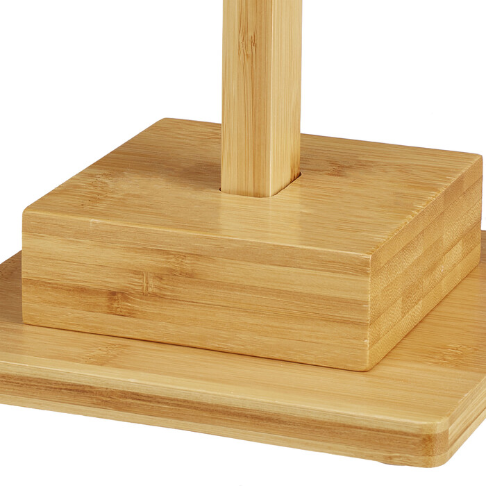 Relaxdays Bamboo Toilet Paper Holder Standing