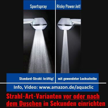 Душова лійка SwissClima I-SHOWER WOW для проточних водонагрівачів і душу при низькому тиску води, потужний струмінь, підвищення тиску, гігієнічна, без накипу, екологічне хромоване покриття