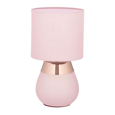 Relaxdays Table Lamp with Fabric Shade