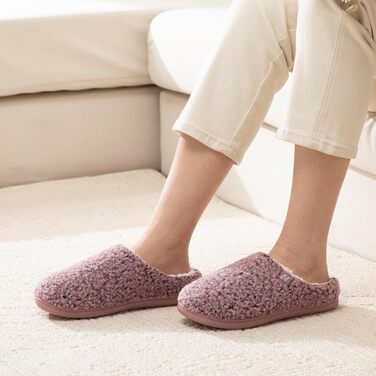 Тапочки халатні жіночі RockDove з флісу, рожеві (36/37 EU)