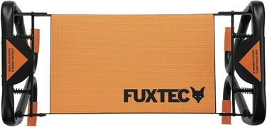 Садова лавка-колінник Fuxtec FX-KB1, складана, до 100 кг, з сумкою для інструментів та м'яким сидінням, для роботи в саду та кемпінгу