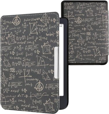 Чохол-книжка kwmobile для Tolino Shine 3 - яскравий чохол для eReader, блакитний, жовтий, зелений (комбінація зелено-жовтий)