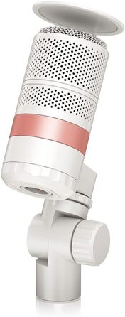 Мікрофон TC Helicon GoXLR MIC для стрімінгу та подкастів з вбудованим поп-фільтром (сріблястий)