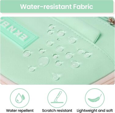 Шкільний рюкзак Tanou для дівчаток, підлітків, 3-7 клас, велика місткість, легкий нейлон, стильний, зелений