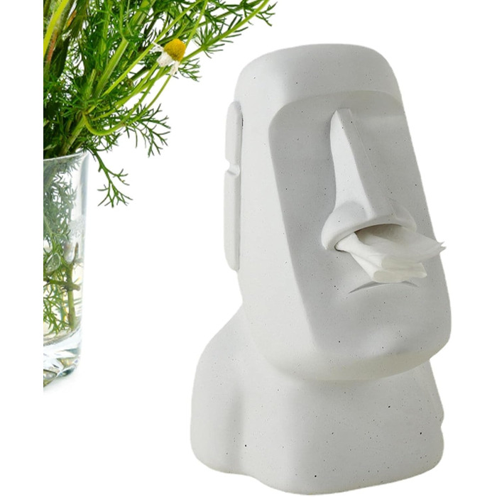 Facynde Tissue Box Halter | Lid and Base for Tissue Boxes - Multifunctional Resin Tissue Holder for Kitchen, Bedroom, Office, Living Room, Bathroom, Decoration, Tissues