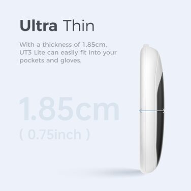 Електричні грілки для рук OCOOPA 2 шт. з магнітною основою, 5000mAh, 3 режими нагріву, компактні, для рукавичок, зима, подарунок