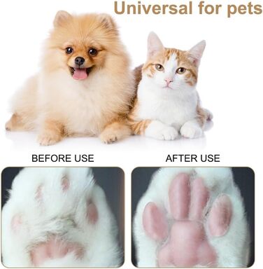 Електрична машинка для стрижки тварин з LED-підсвіткою, бездротова, USB, для собак, котів, догляду за лапами, обличчям, тілом, чорна