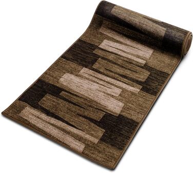 Теппих Läufer Veneto (Коричневий, 80 x 450 см) - килимок для коридору від Floordirekt