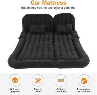 Надувний матрац для автомобіля SUV: комфортне спальне місце для подорожей та кемпінгу