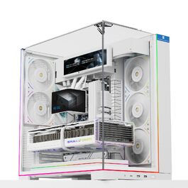 Ігровий корпус Thermalright TR A70 WHITE ATX з LCD-дисплеєм 9.16'', панорамною підсвіткою та підтримкою 8 вентиляторів