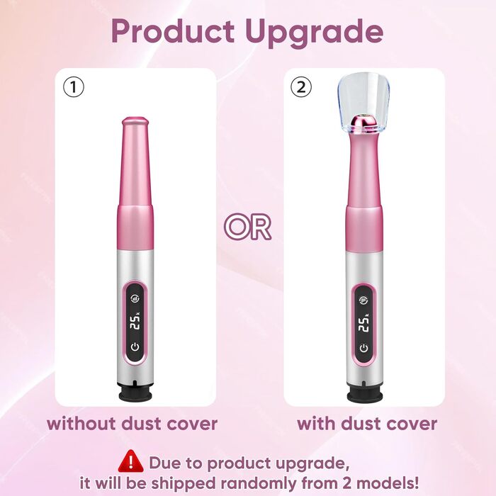 Електричний фрезер для нігтів Nagelfräser Kabellos 13 в 1: 5 швидкостей, 25000 об/хв, USB, для гель-манікюру