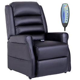 HOMCOM Lift Chair, Massage Chair with Reclining Function, Recliner with USB Port, Lift Chair with Remote Control, Heating Function | Aosom
