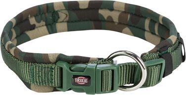 Преміум повідок TRIXIE для собак великих порід, камуфляж, регульована, 49-55 см, 25 мм, неопренова вставка, 1988523