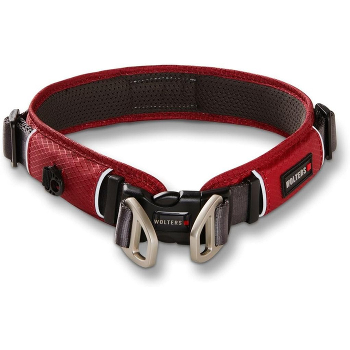 Нашийник для собак Wolters Active Pro Comfort, розмір 52-59 см, червоний/антрацитовий