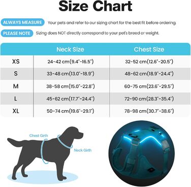 Світлодіодна шлейка для собак з підсвічуванням LED, перезаряджувана, для малих, середніх та великих собак, світловідбиваюча, регульована, XL (Чорний, Medium)