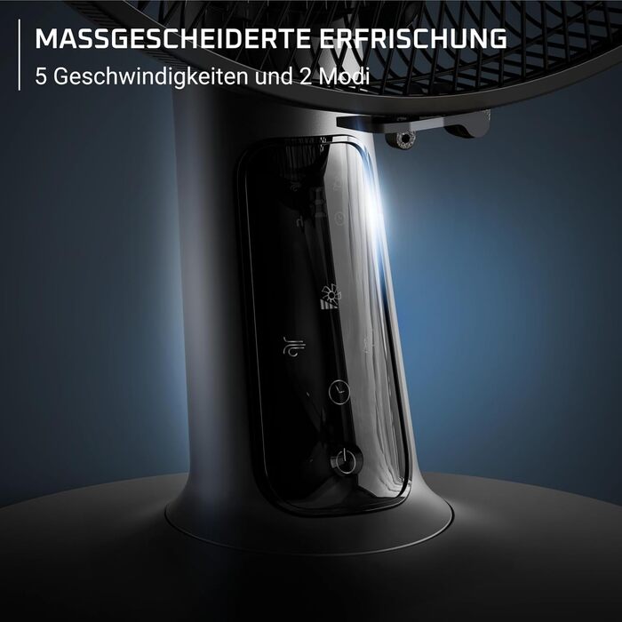 Вентилятор Rowenta Turbo Silence Extreme+ - тихий, потужний, 4 швидкості, автоматичне гойдання, білий, VU2731