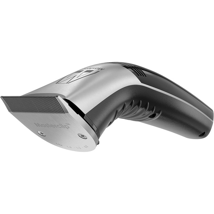 Машинка для стрижки шерсті собак Masterclip - тиха, професійна, бездротова, акумуляторна, для собак, котів та інших тварин (срібна)