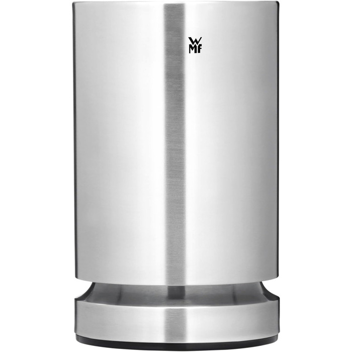 WMF Electric Bottle Cooler, Sparkling Wine or Wine Cooler Electric, Cooling Sleeve, LED Lighting