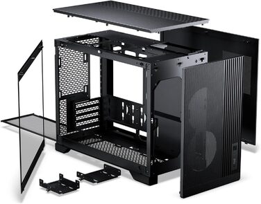 Корпус Phanteks XT M3 Mini-Tower Black – Компактний Micro-ATX з Tempered Glass, підтримка радіатора 360 мм та відеокарти 330 мм – Без вентиляторів
