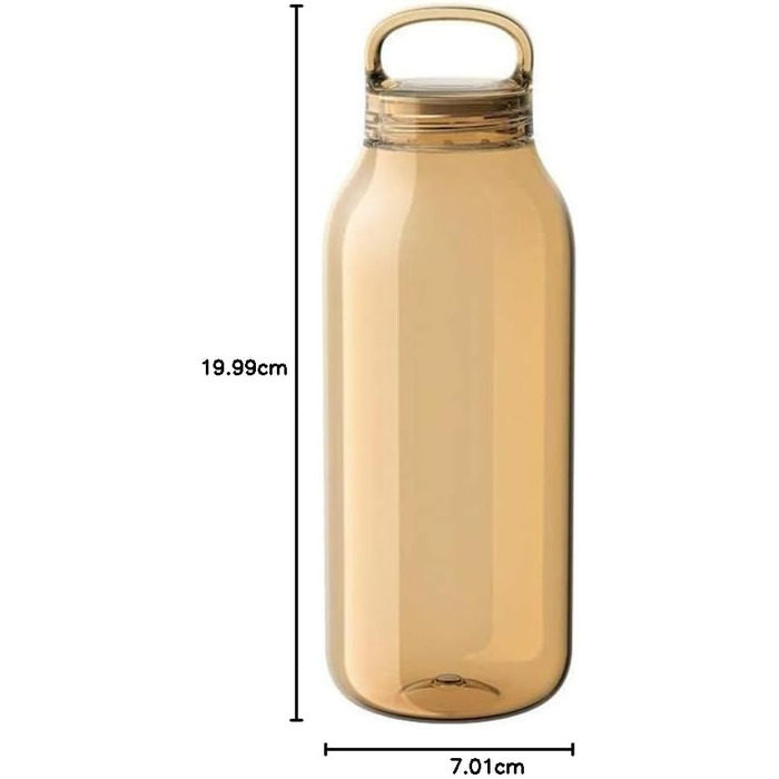 KINTO 500ml Water Bottle 500ml Amber