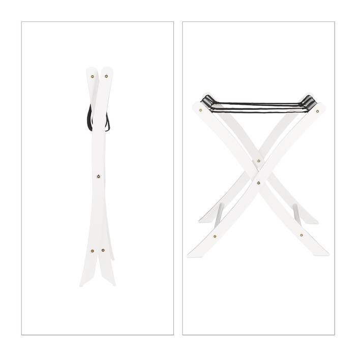 Relaxdays Folding Suit Stand - Wood