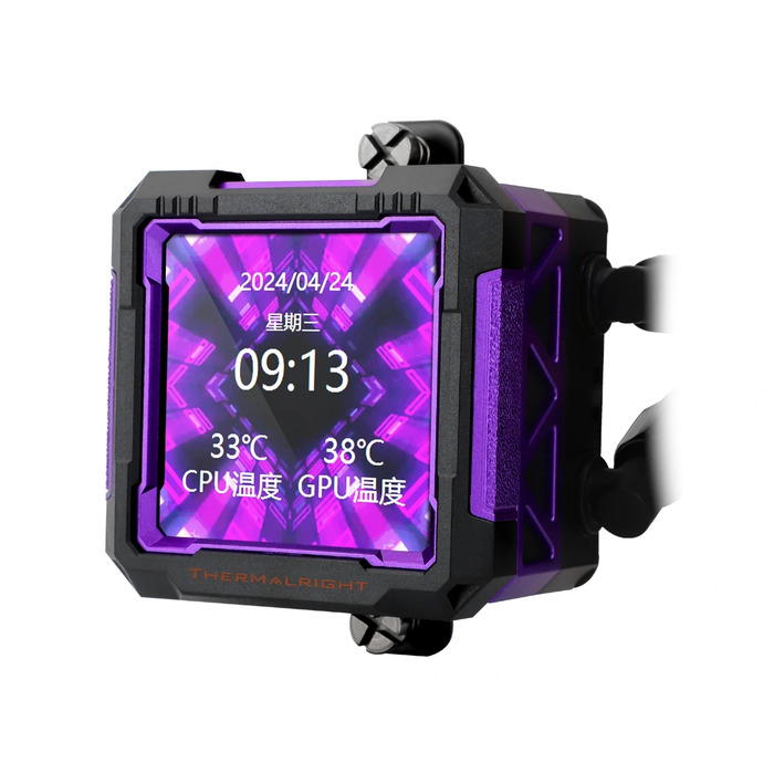 Рідинне охолодження Thermalright Frozen Warframe Pro 360 Black ARGB LCD