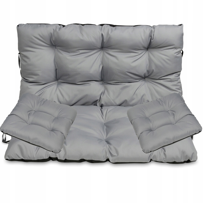 Подушка Superkissen24, 120 x 110 x 10 см, сіра