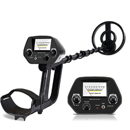 Металодетектор професійний для дорослих, початківців та дітей – легкий, високоточний, водонепроникний, з регульованою довжиною (78–107 см), чорний