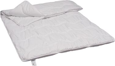 FAM Home Duvet 135x200 4 Seasons Washable | Stepped Duvet with 2 Separate Duvets | Comforter Anti-Allergic for Allergy Sufferers | Summer Blanket and Autumn Blanket 200 x 135 cm 4 Seasons Duvet