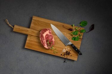 Набір ножів Nirosta Trinity (6 шт) з нержавіючої сталі, професійна якість, для овочів, фруктів та іншого, ручне заточування, важка ручка з захистом пальців