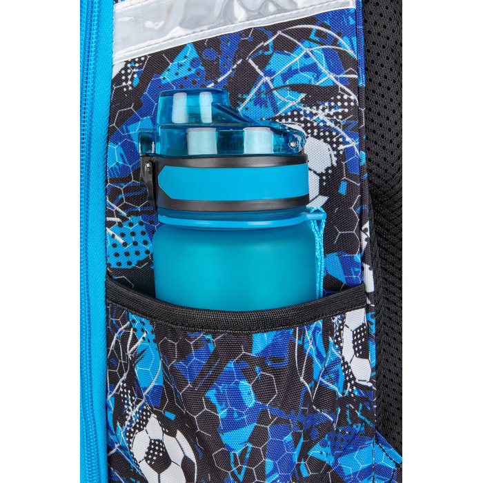 Багатокамерний шкільний рюкзак CoolPack, синій, багатоколірний, 25 л