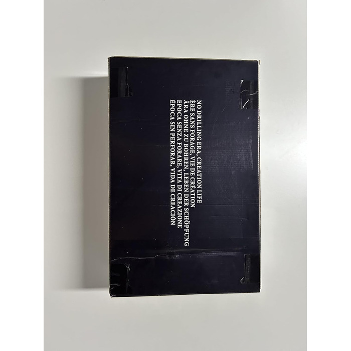 DUFU Поличка для душу та ванни кутова металева з 4 кошиками, регульована висота 73-265 см, чорна