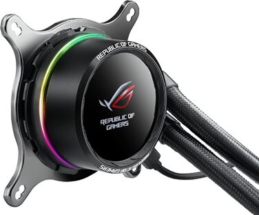 ASUS ROG Ryuo 120: Система водяного охолодження CPU з OLED-дисплеєм та RGB підсвічуванням Aura Sync