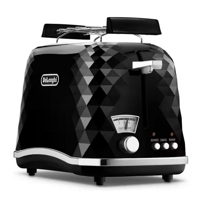 Тостер De'Longhi CTJ 2103.BK, чорний, 900 Вт