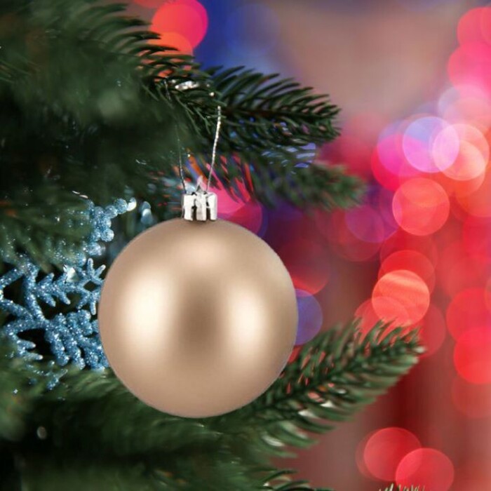Relaxdays Set of 138 Christmas Baubles