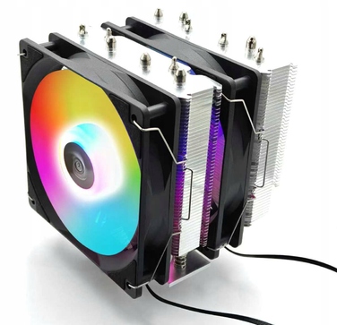 Система охолодження процесора PWM ARGB 240W для AMD та Intel LGA 1700/AM5, 6 теплових трубок