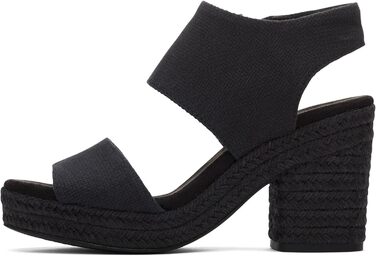 Сандалі жіночі TOMS Majorca на платформі та підборі, чорні (38 EU)