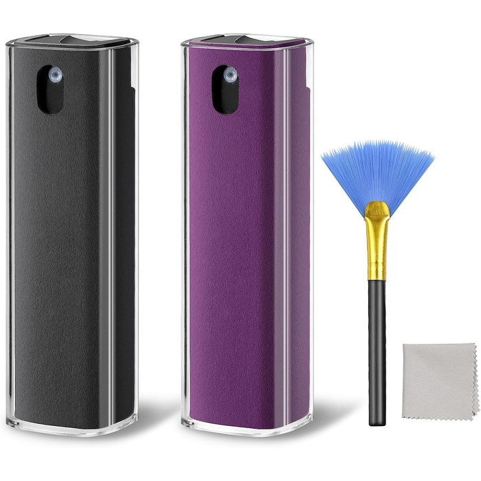 Очисник екрану для мобільних пристроїв 2шт (сірий + рожевий) - 10мл