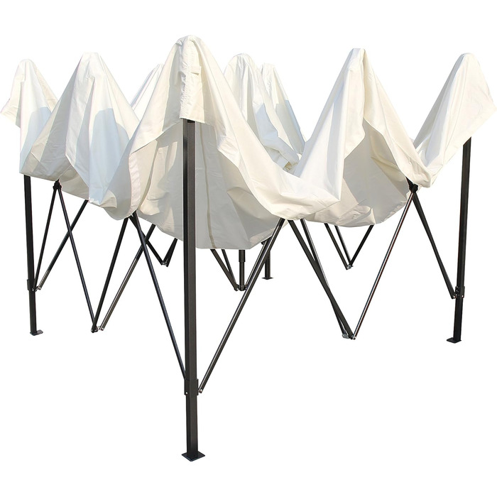 All Seasons Gazebos Pavilion, 2 x 2 m, robust, completely waterproof (Cream)