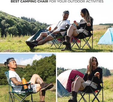 Крісло для кемпінгу Highlander - Легке та міцне туристичне крісло для відпочинку на природі