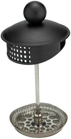 Глоу Класік кавоварка, чорна, 350 мл - для 1 чашки фільтрованої кави, з міцного скла