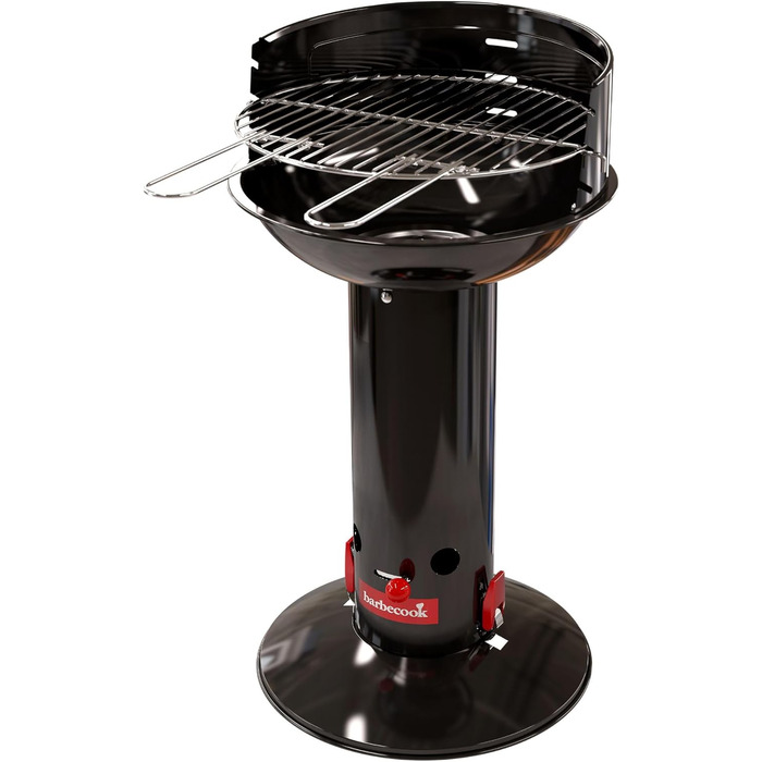 Кругла решітка Barbecook 40 см з двома ручками для вугільного гриля, з нержавіючої сталі, легко миється, аксесуари для BBQ