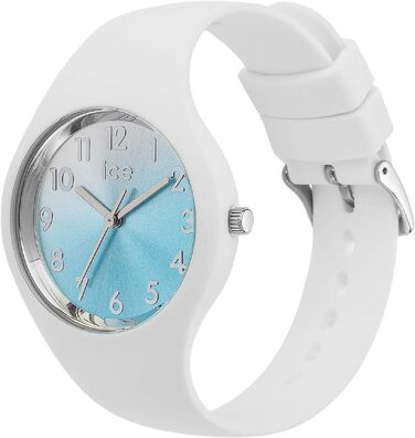 Жіночий годинник Ice-Watch ICE sunset Turquoise (Small) білого кольору з силіконовим ремінцем, 015745