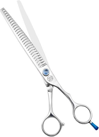 Професійна ножиця для грумінгу собак Moontay 7 дюймів, 440C сталь, для витончення та стрижки